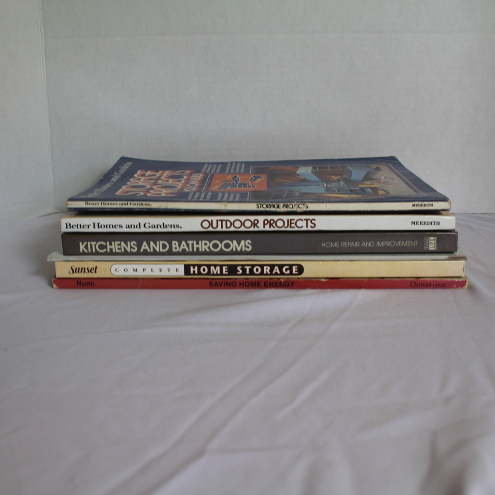 Home Improvement Books Lot‎ DIY Projects Storage Kitchens Bathrooms